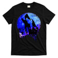 Abstract Moon Wolf T-Shirt Hoodie, Sweatshirt | CoreVibeTees.com