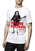 AC DC High Voltage White T-Shirt Hoodie, Sweatshirt | CoreVibeTees.com