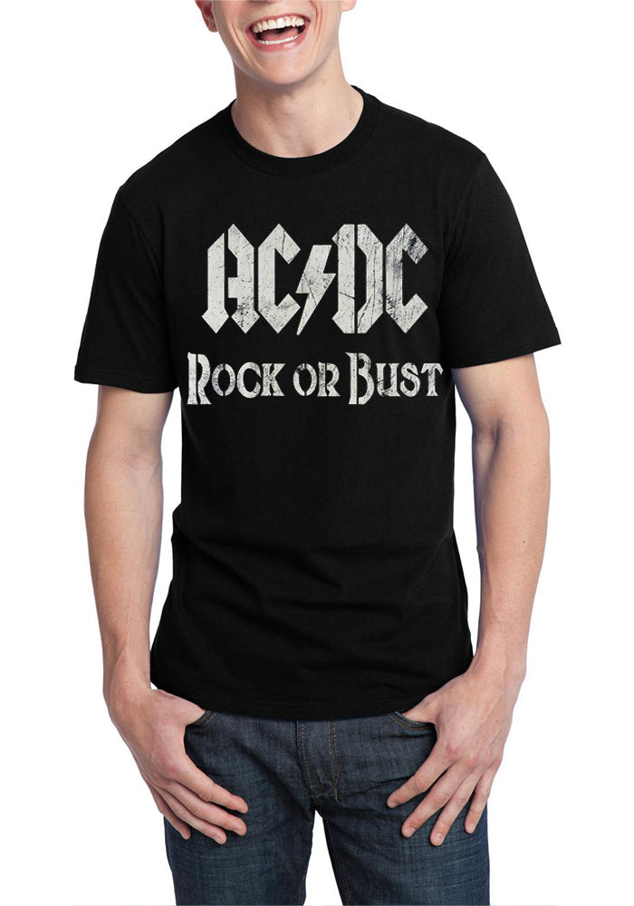 AC DC Rock Or Bust Black T-Shirt Hoodie, Sweatshirt | CoreVibeTees.com