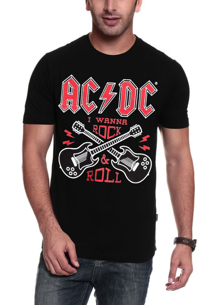 AC DC Rock And Roll Black T-Shirt Hoodie, Sweatshirt | CoreVibeTees.com