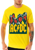 AC DC Yellow T-Shirt Hoodie, Sweatshirt | CoreVibeTees.com