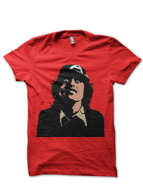 Ac Dc Red T-Shirt Hoodie, Sweatshirt | CoreVibeTees.com