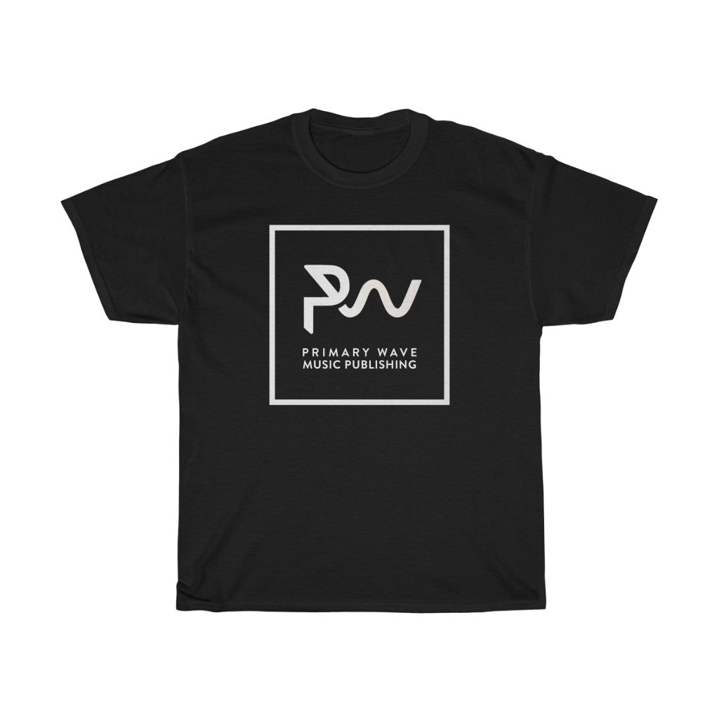 Primary Wave - White Icon Tee Hoodie, Sweatshirt | CoreVibeTees.com (Image 2)