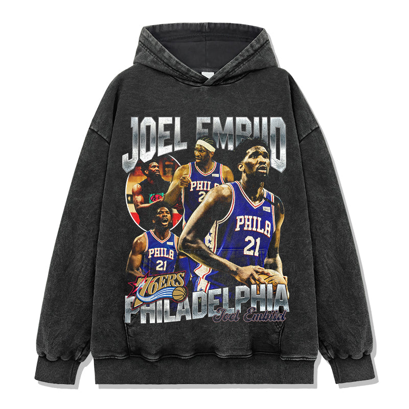 Joel Embiid HOODIE NBA 2024 Style001 T-Shirts, Sweatshirt | CoreVibeTees.com (Image 3)