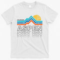 Aspen Colorado Co Mountain Skiing 80s Aspen Ski T-Shirt Hoodie, Sweatshirt | CoreVibeTees.com
