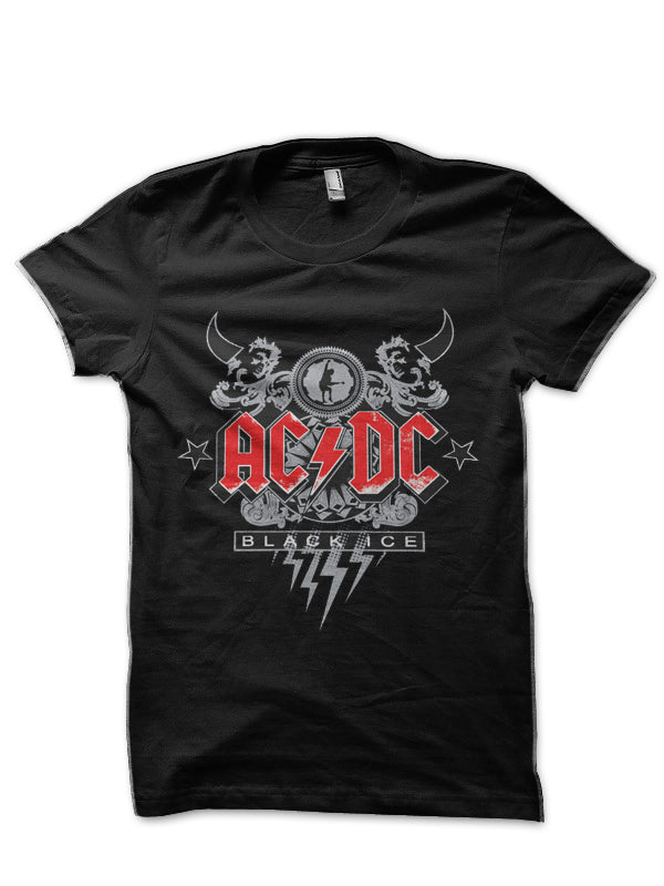 AC/DC -Ice Black T-Shirt Hoodie, Sweatshirt | CoreVibeTees.com