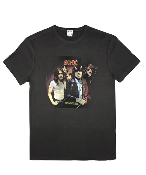AC/DC T Shirt - Highway To Hell, Charcoal Hoodie, Sweatshirt | CoreVibeTees.com (Image 1)