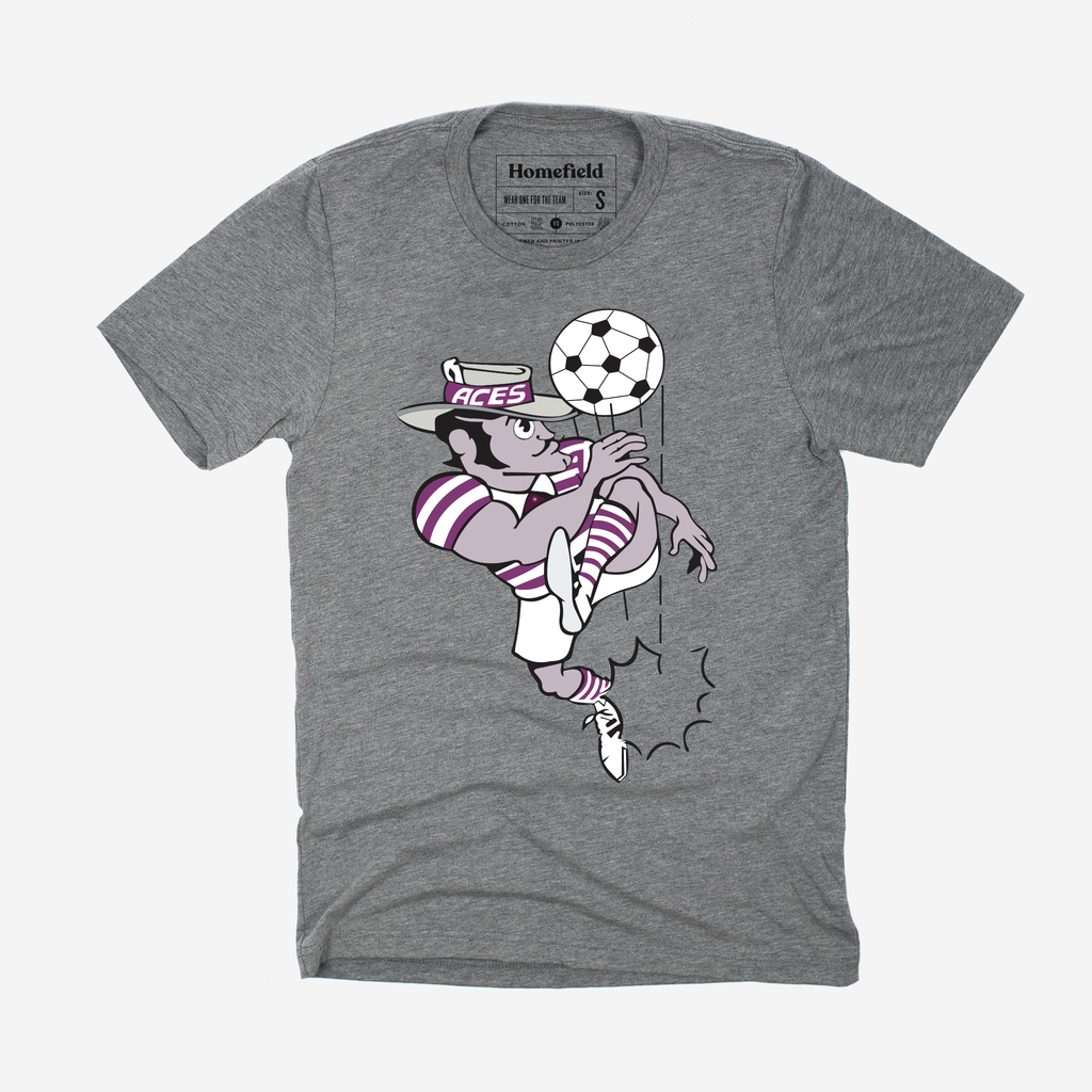 Vintage Ace Purple Soccer Tee Style001 Hoodie, Sweatshirt | CoreVibeTees.com