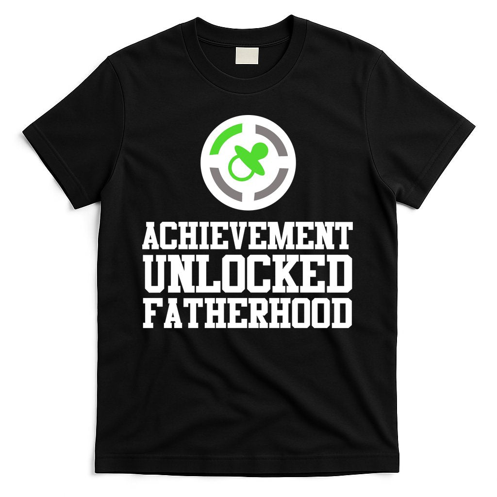 Achievement Unlocked Fatherhood T-Shirt Hoodie, Sweatshirt | CoreVibeTees.com