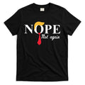 Anderson Cooper Trump Nope Not Again Jeras Ikehorn T-Shirt Hoodie, Sweatshirt | CoreVibeTees.com