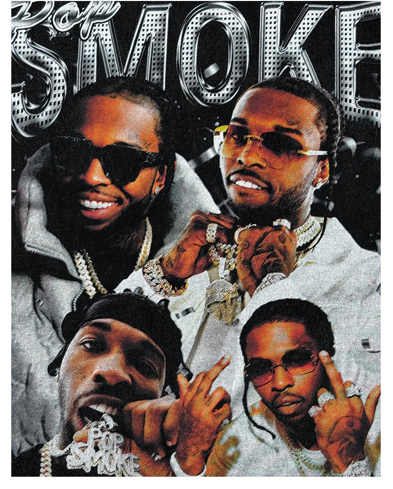 Pop Smoke TEE Hoodie, Sweatshirt | CoreVibeTees.com (Image 5)