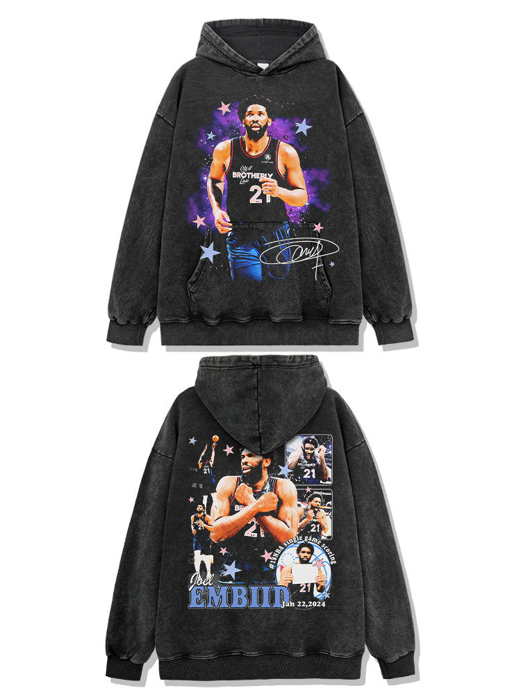 Joel Embiid HOODIE NBA 2024 T-Shirts, Sweatshirt | CoreVibeTees.com (Image 1)