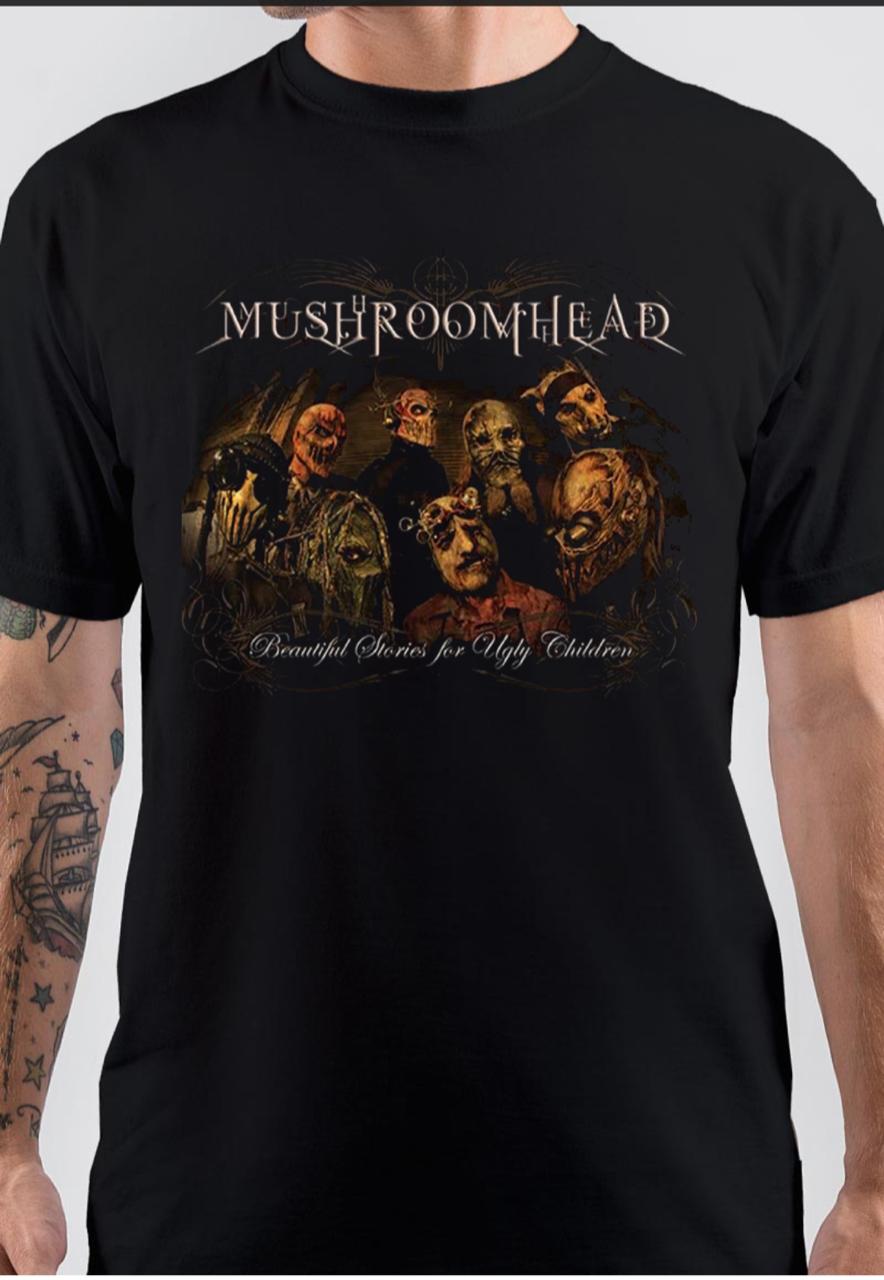 Mushroomhead Half Sleeve Black T-Shirt Hoodie, Sweatshirt | CoreVibeTees.com