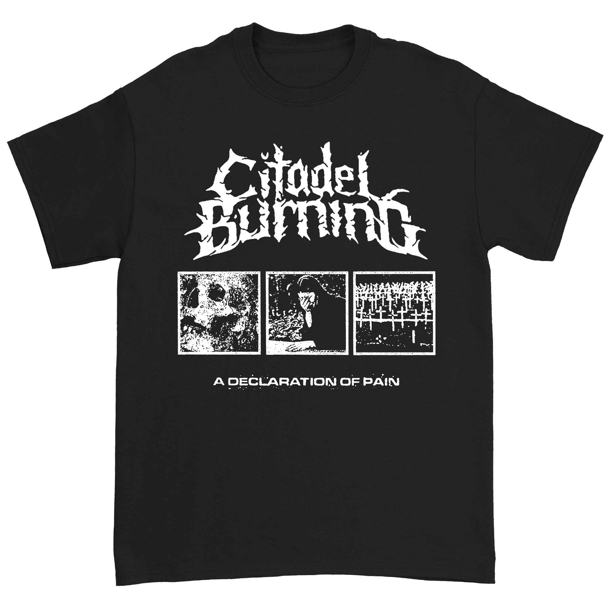 Citadel Burning - A Declaration of Pain T-Shirt Hoodie, Sweatshirt | CoreVibeTees.com
