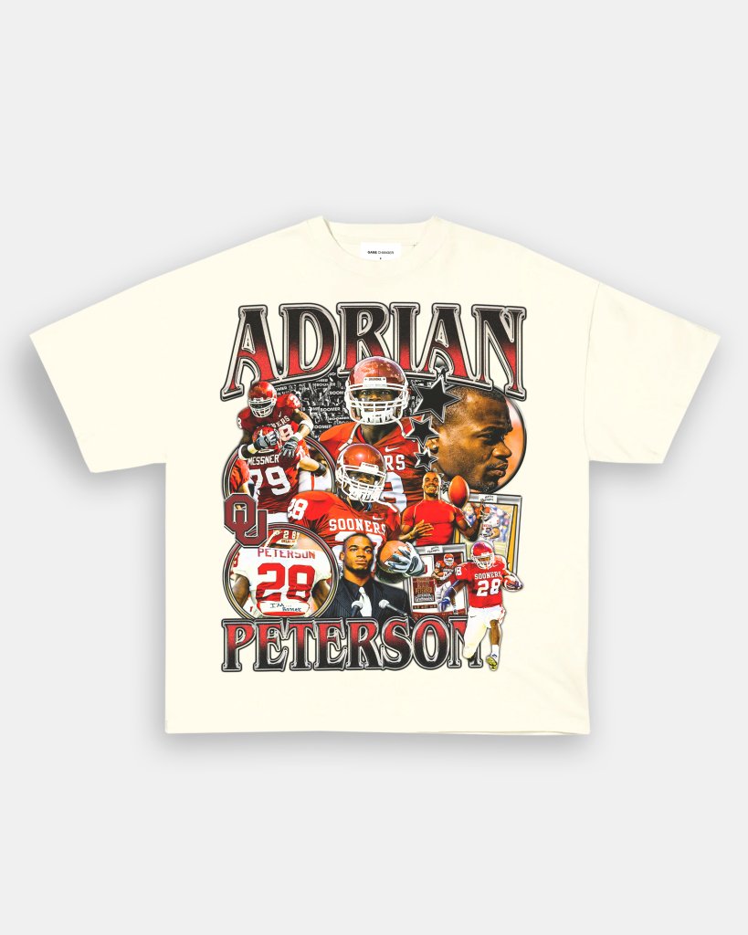 ADRIAN PETERSON - OKLAHOMA TEE Hoodie, Sweatshirt | CoreVibeTees.com (Image 4)
