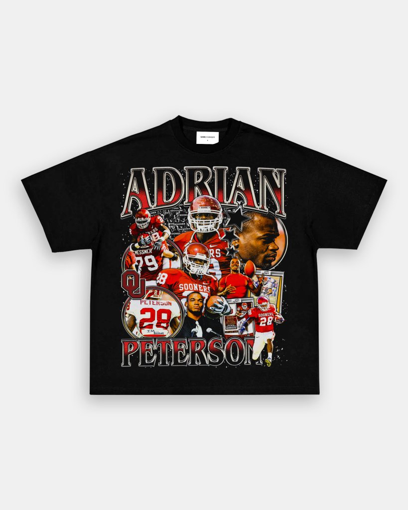 ADRIAN PETERSON - OKLAHOMA TEE Hoodie, Sweatshirt | CoreVibeTees.com (Image 3)