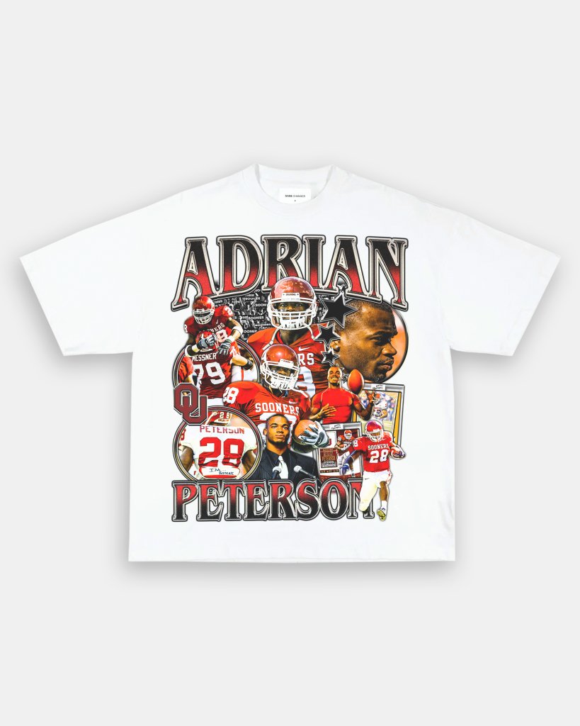 ADRIAN PETERSON - OKLAHOMA TEE Hoodie, Sweatshirt | CoreVibeTees.com (Image 2)