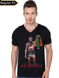 Conor McGregor V-Neck Black T-Shirt Hoodie, Sweatshirt | CoreVibeTees.com