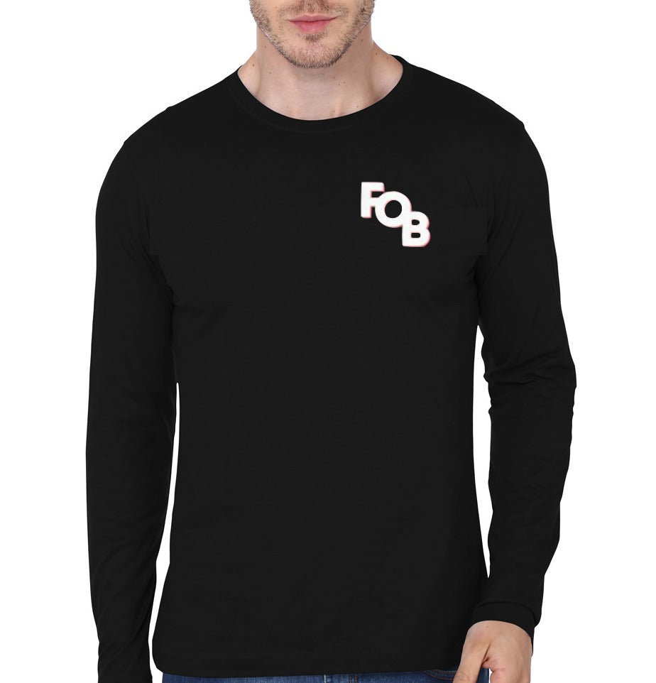 FOB Black Full Sleeve T-Shirt Hoodie, Sweatshirt | CoreVibeTees.com