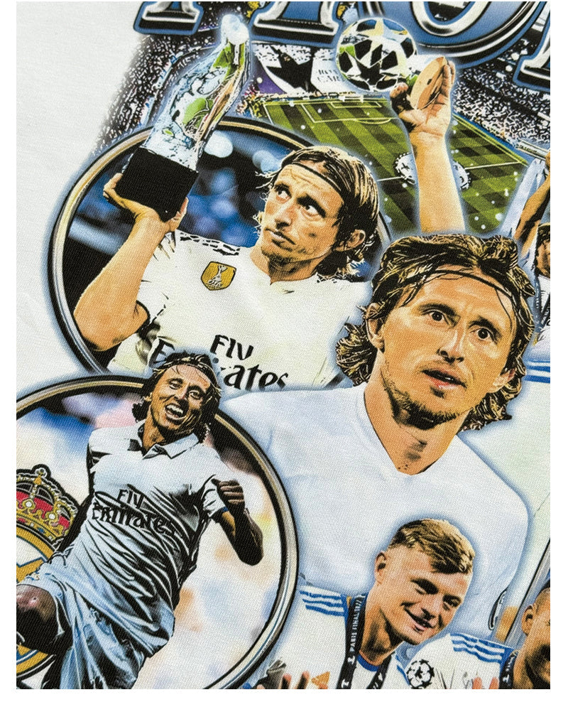 Luka ModriÄ‡ "Real Madrid"Hoodie T-Shirts, Sweatshirt | CoreVibeTees.com (Image 5)