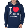 I Love Prague Black Hoodie T-Shirts, Sweatshirt | CoreVibeTees.com