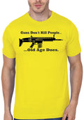 Guns Donâ€™t Kill People, Old Age Does T-Shirt Hoodie, Sweatshirt | CoreVibeTees.com