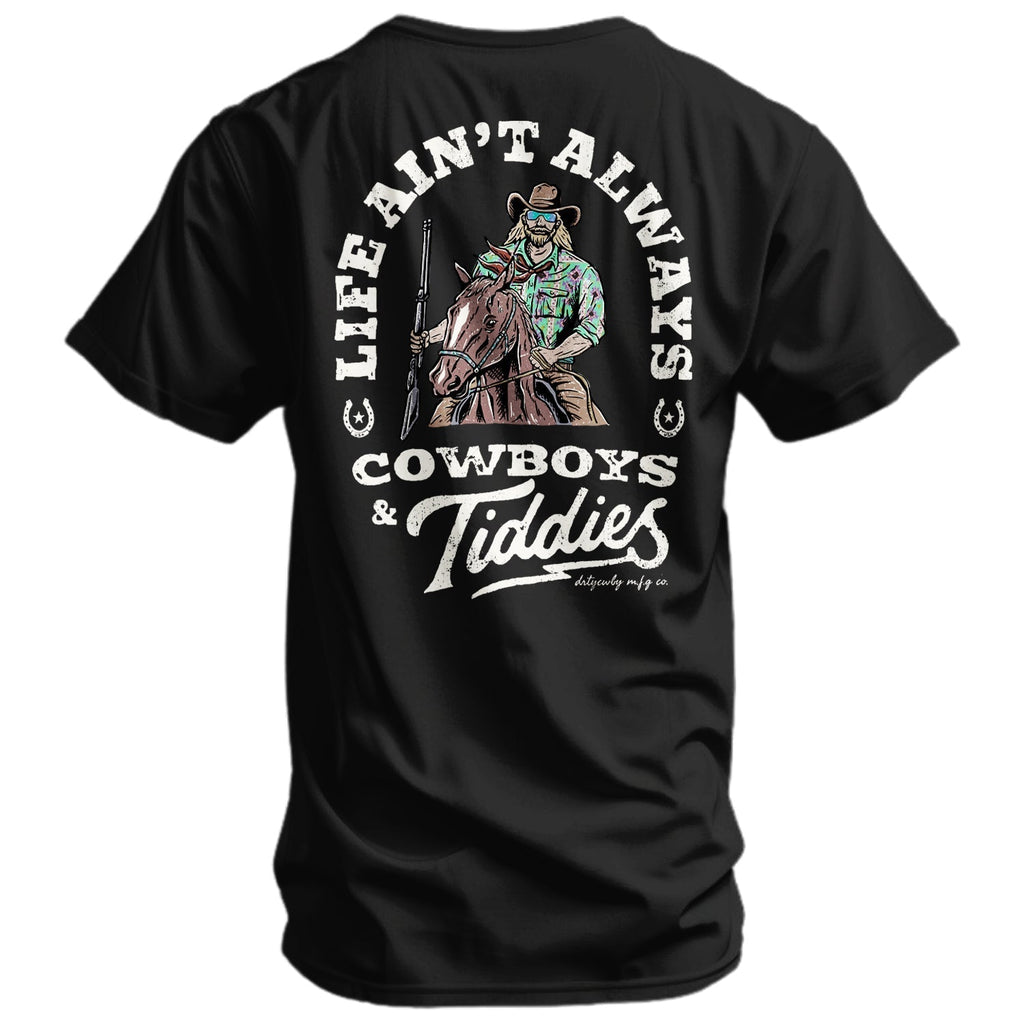 Life Ain't Always Cowboy's and Titties Men's T-Shirt Hoodie, Sweatshirt | CoreVibeTees.com (Image 3)