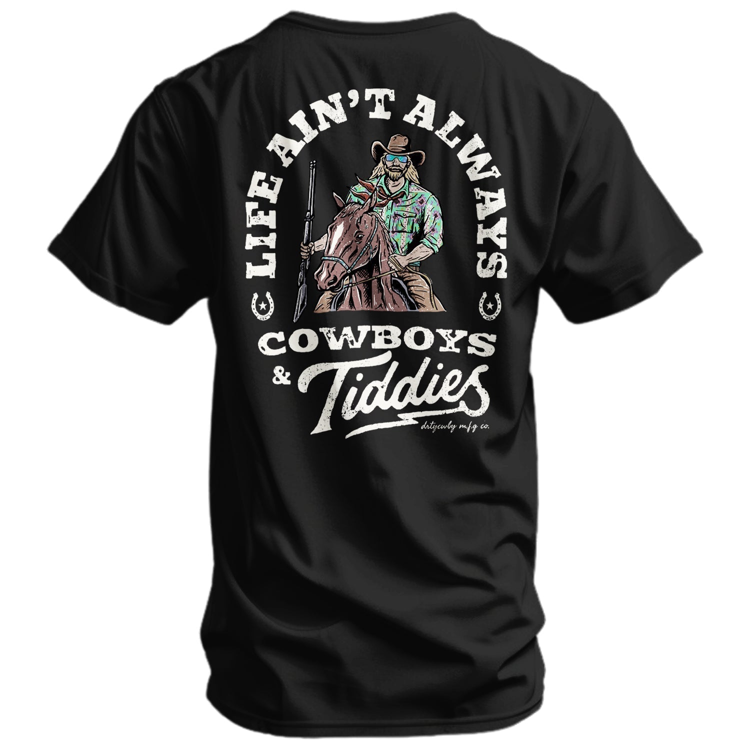 Life Ain't Always Cowboy's and Titties Men's T-Shirt Hoodie, Sweatshirt | CoreVibeTees.com (Image 3)