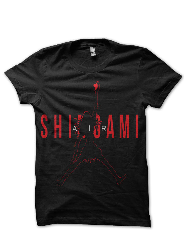 Death Note Air Black T-Shirt Hoodie, Sweatshirt | CoreVibeTees.com