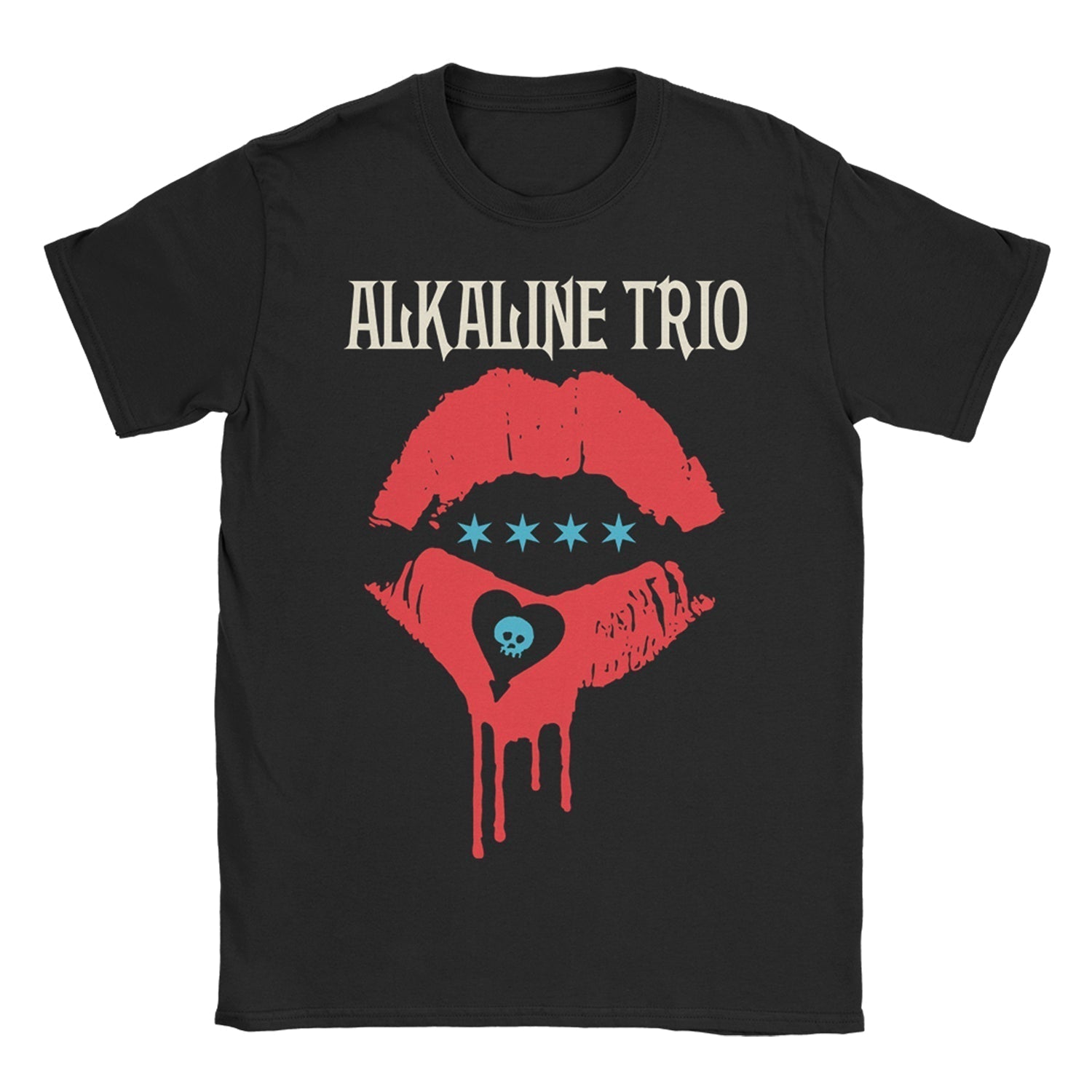 Lips T-Shirt (Black) Hoodie, Sweatshirt | CoreVibeTees.com (Image 1)