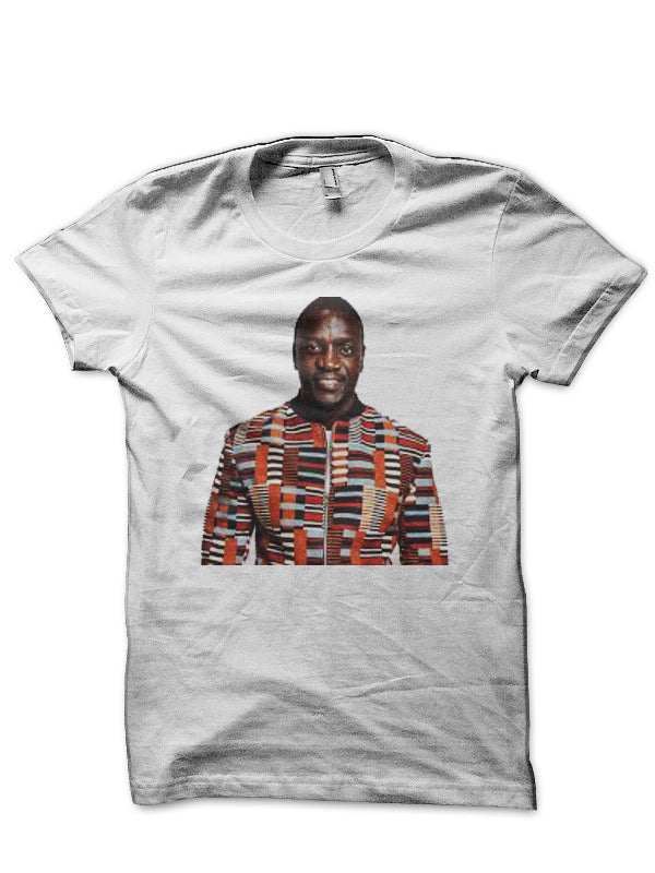 Akon White T-Shirt Style002 Hoodie, Sweatshirt | CoreVibeTees.com
