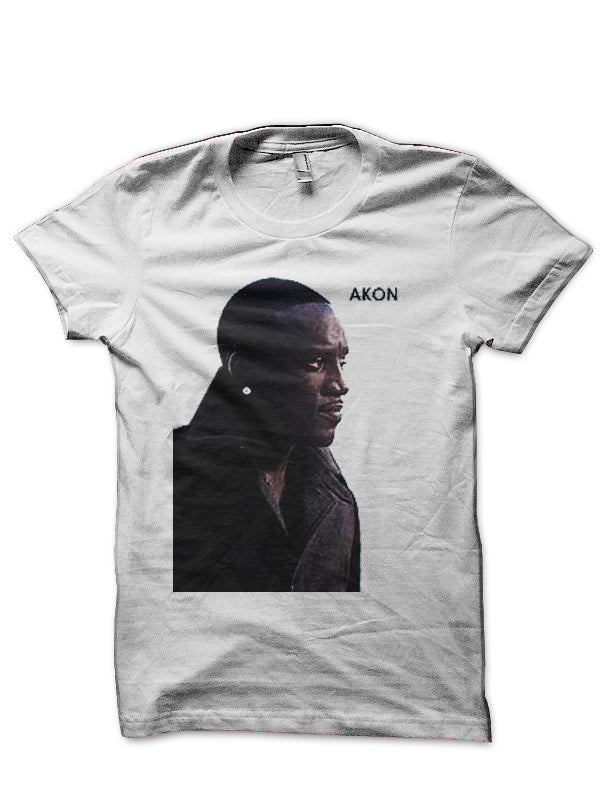 Akon White T-Shirt Style001 Hoodie, Sweatshirt | CoreVibeTees.com