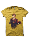 Scarface Half Sleeve Yellow T-Shirt Hoodie, Sweatshirt | CoreVibeTees.com