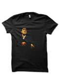 Scarface Half Sleeve Black T-Shirt Style001 Hoodie, Sweatshirt | CoreVibeTees.com