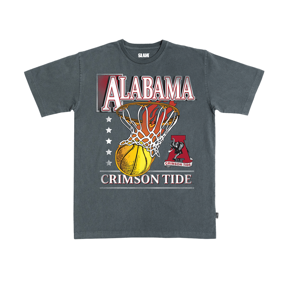 Alabama Hoops Vault Heavy Tee Hoodie, Sweatshirt | CoreVibeTees.com