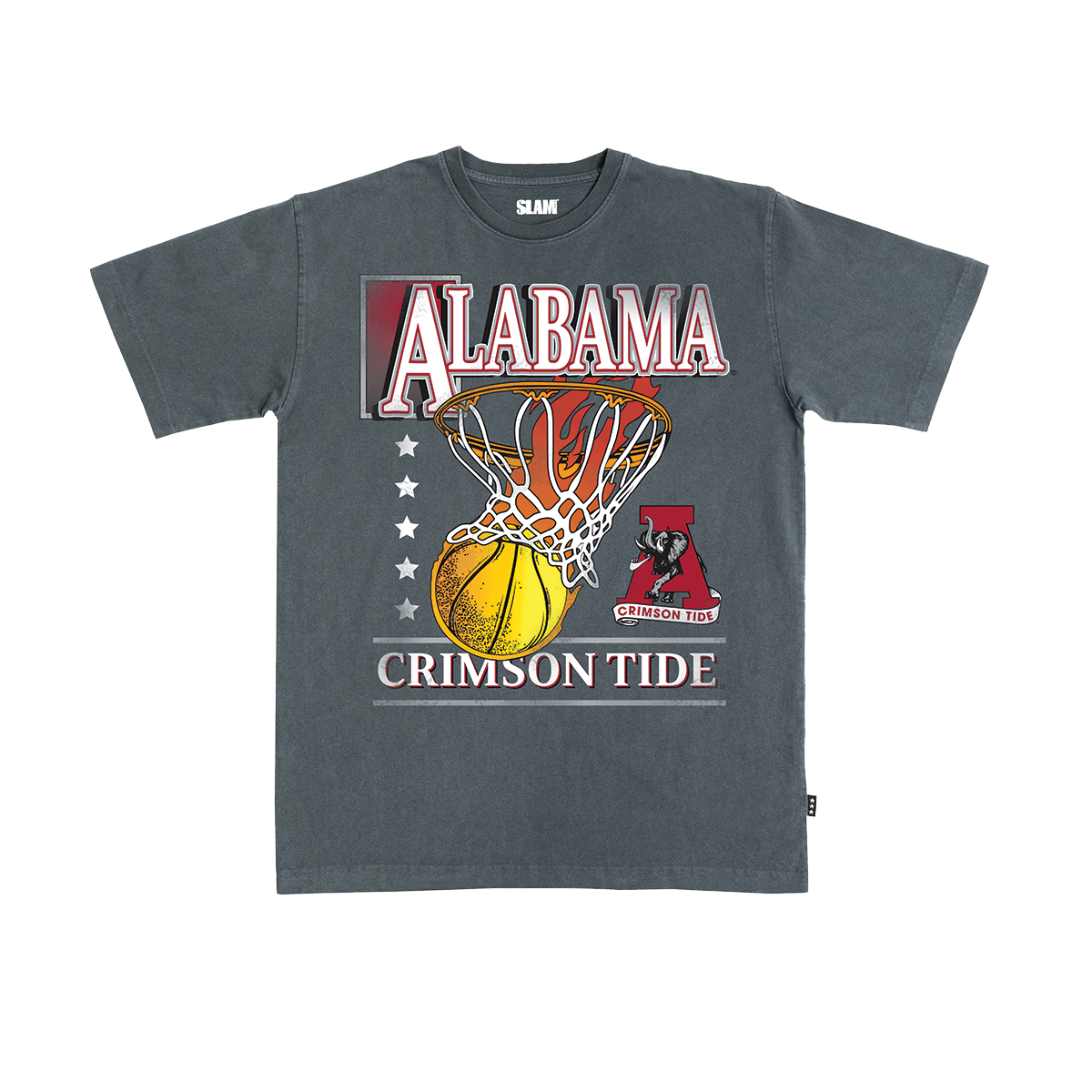 Alabama Hoops Vault Heavy Tee Hoodie, Sweatshirt | CoreVibeTees.com
