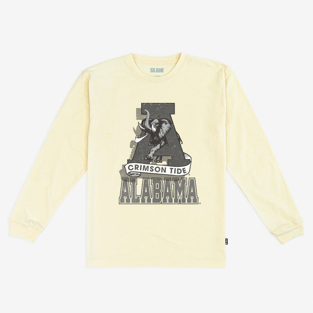 Alabama Monochromatic L/S Tee Hoodie, Sweatshirt | CoreVibeTees.com