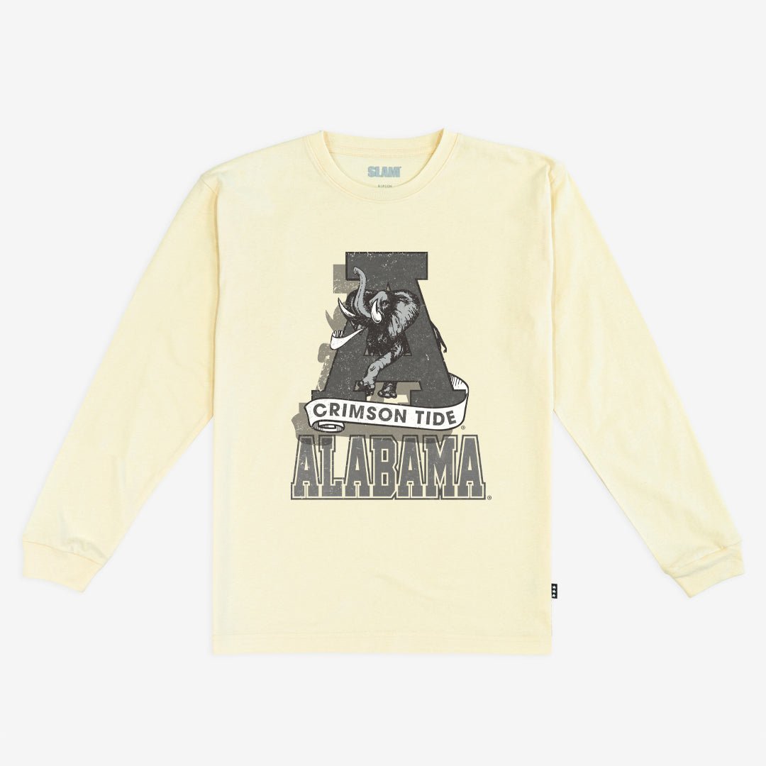 Alabama Monochromatic L/S Tee Hoodie, Sweatshirt | CoreVibeTees.com