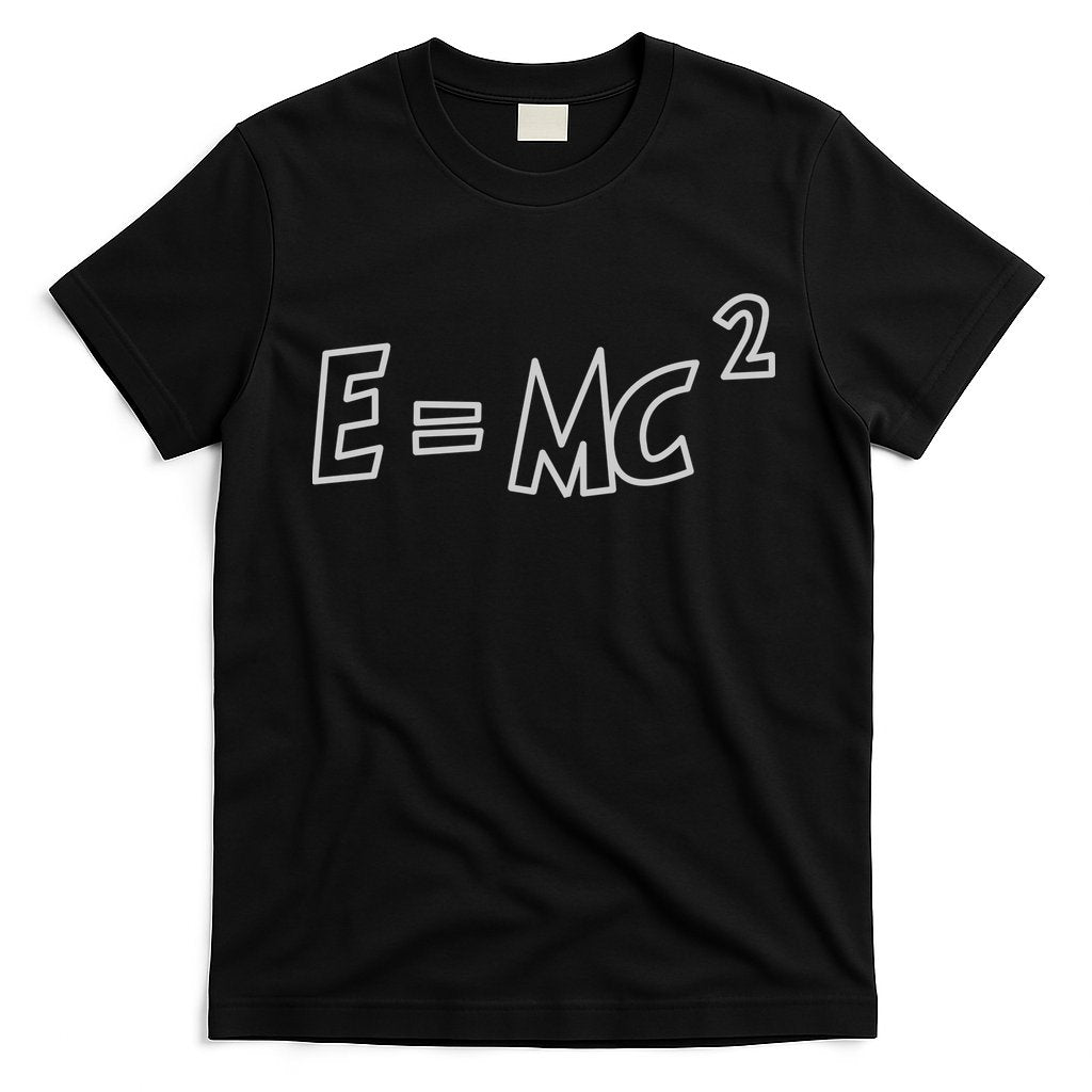 Albert Einstein E=MC2 Equation T-Shirt Hoodie, Sweatshirt | CoreVibeTees.com