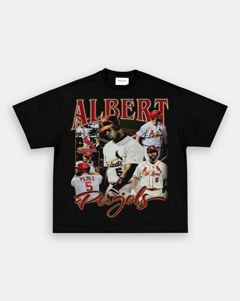 ALBERT PUJOLS TEE Hoodie, Sweatshirt | CoreVibeTees.com (Image 1)