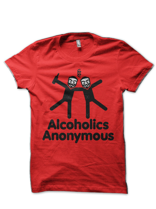Alcoholics Anonymous AA T-Shirt Hoodie, Sweatshirt | CoreVibeTees.com