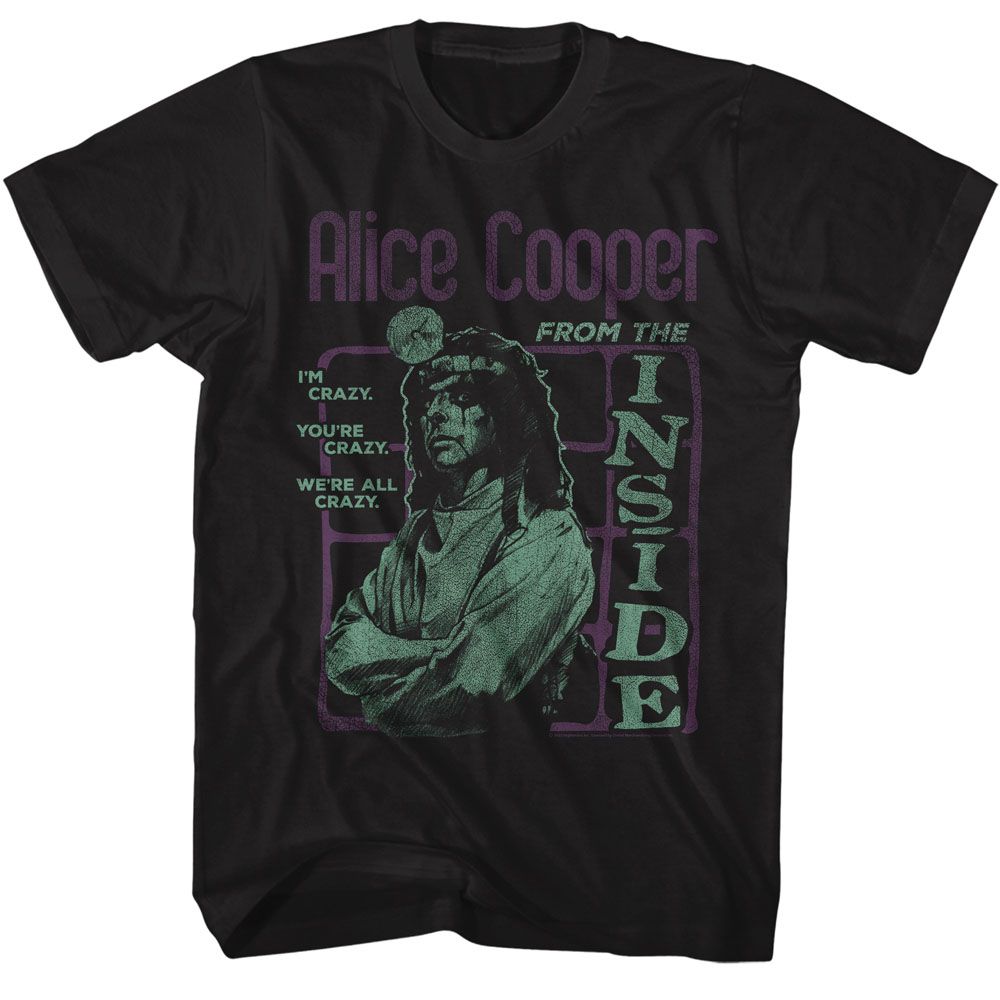 Alice Cooper - From The Inside T-Shirt Hoodie, Sweatshirt | CoreVibeTees.com