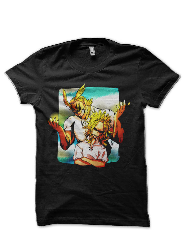 All Might Faces Black  T-Shirt Hoodie, Sweatshirt | CoreVibeTees.com