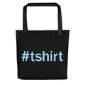 Hashtag T-Shirt Tote Bag
