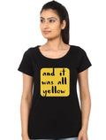 And It Was All Yellow Black Girls T-Shirt Hoodie, Sweatshirt | CoreVibeTees.com