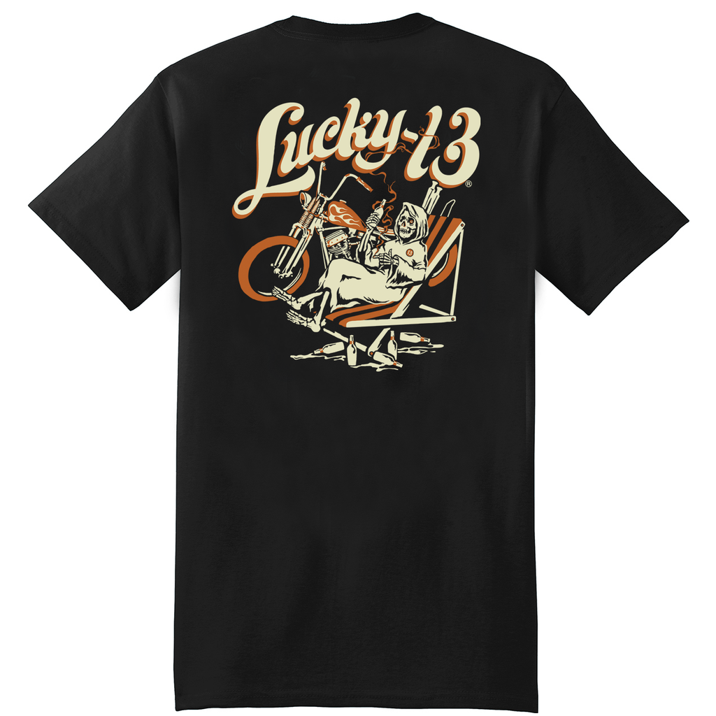 Lucky 13 Aloha T-Shirt Hoodie, Sweatshirt | CoreVibeTees.com (Image 1)