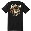 Lucky 13 Aloha T-Shirt Hoodie, Sweatshirt | CoreVibeTees.com (Image 1)
