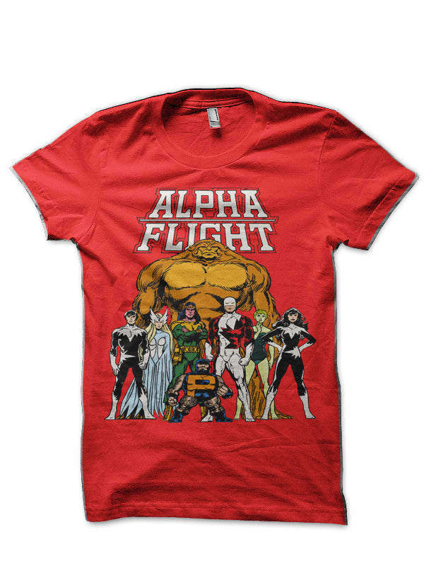 Alpha Fight Red T-Shirt Hoodie, Sweatshirt | CoreVibeTees.com