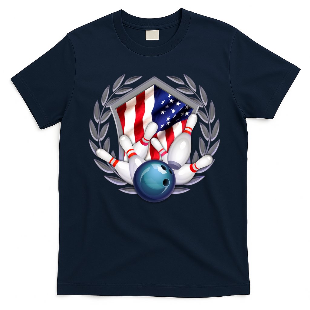 American Bowling Team Flag T-Shirt Hoodie, Sweatshirt | CoreVibeTees.com