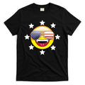 American Hippie Smiley Face T-Shirt Hoodie, Sweatshirt | CoreVibeTees.com